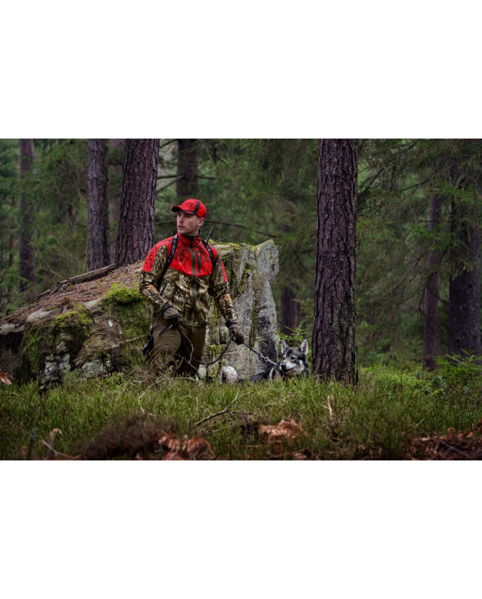 Bluza Harkila Kamko camo reversible WSP fleece jacket Hunting green/mossy oak break-up Country XXL