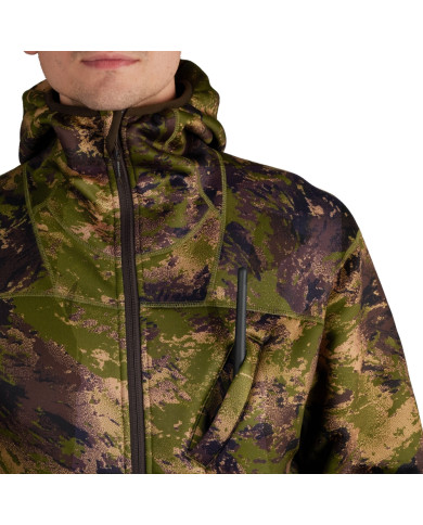 Bluza Harkila Deer Stalker camo fleece hoodie AXIS MSP Forest Green XL
