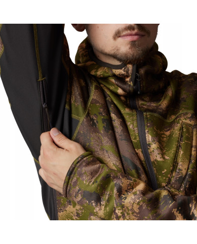 Bluza Harkila Deer Stalker camo fleece hoodie AXIS MSP Forest Green XL