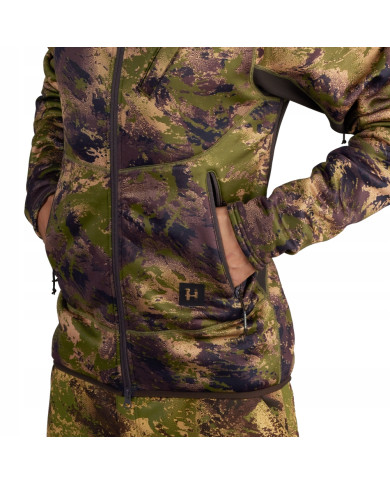 Bluza Harkila Deer Stalker camo fleece hoodie AXIS MSP Forest Green XL