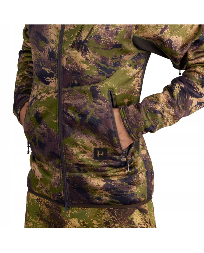 Bluza Harkila Deer Stalker camo fleece hoodie AXIS MSP Forest Green XL