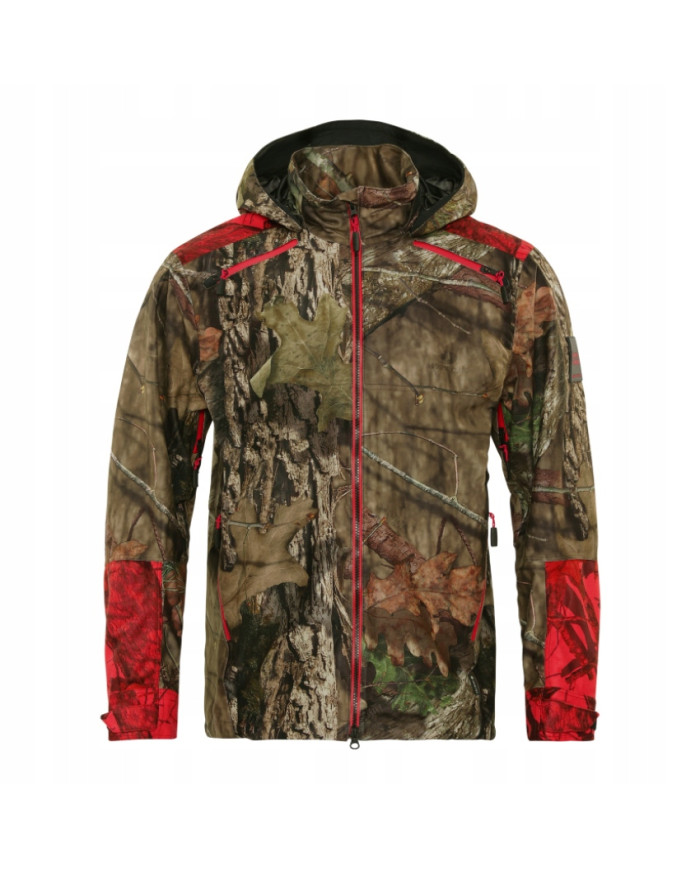 Kurtka Harkila Moose Hunter 2.0 GTX jacket MossyOak®Break-UpCountry®/MossyOak®Red,50