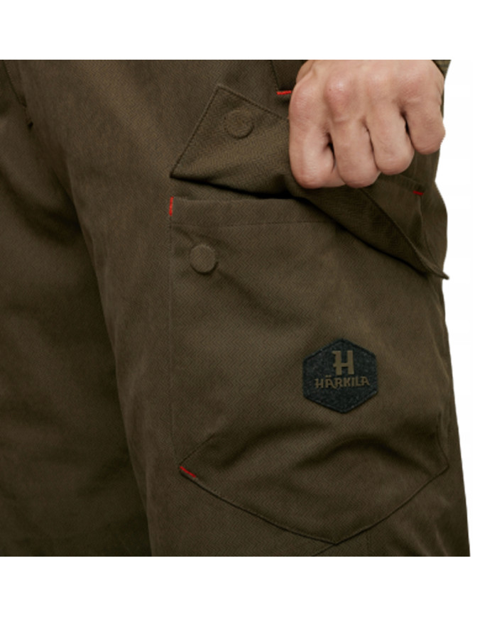 Spodnie Harkila Driven Hunt HWS Insulated trousers Willow green,50
