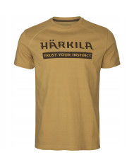 KOSZULKA HARKILA LOGO T-SHIRT 2-PACK ANTIQUE SAND/DARK OLIVE L