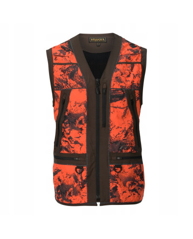 KAMIZELKA HARKILA Wildboar Pro Safety waistcoat AXIS MSP®Orange Blaze/Shadow brown,M