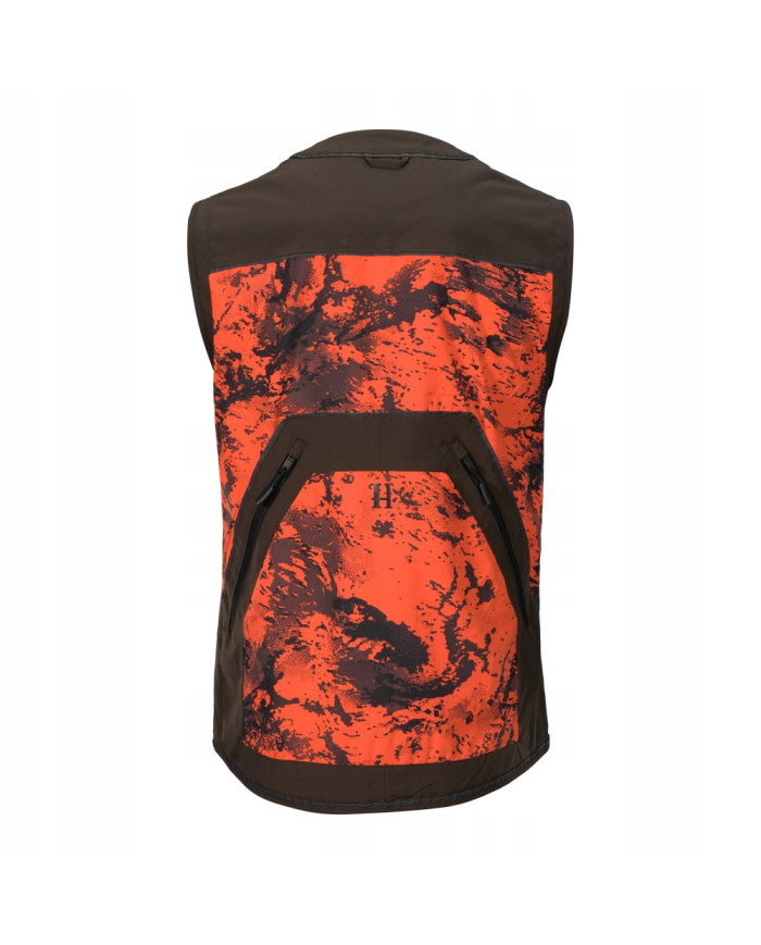 KAMIZELKA HARKILA Wildboar Pro Safety waistcoat AXIS MSP®Orange Blaze/Shadow brown,M