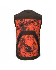 KAMIZELKA HARKILA Wildboar Pro Safety waistcoat AXIS MSP®Orange Blaze/Shadow brown,M
