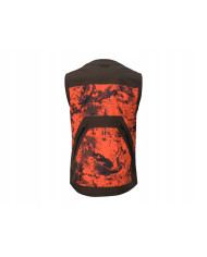 KAMIZELKA HARKILA Wildboar Pro Safety waistcoat AXIS MSP®Orange Blaze/Shadow brown,L