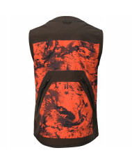 KAMIZELKA HARKILA Wildboar Pro Safety waistcoat AXIS MSP®Orange Blaze/Shadow brown,3XL