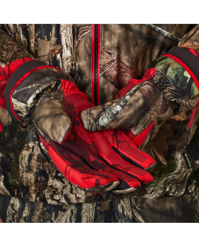 RĘKAWICZKI HARKILA Moose Hunter 2.0 GTX gloves MossyOak®Break-UpCountry®/MossyOak®Red,L
