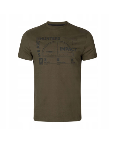 KOSZULKA HARKILA IMPACT S/S T-SHIRT WILLOW GREEN XL