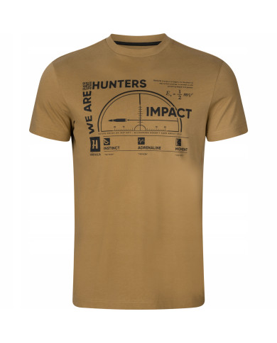 KOSZULKA HARKILA IMPACT S/S T-SHIRT GOLDEN BROWN XXL