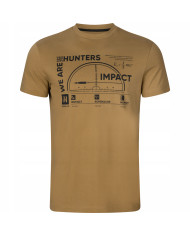 KOSZULKA HARKILA IMPACT S/S T-SHIRT GOLDEN BROWN XXL