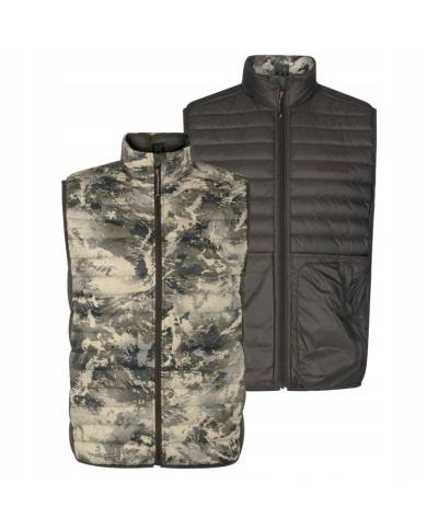 KAMIZELKA HARKILA Mountain Hunter Expedition rev. Down waistcoat AXISMSP®Mountain/Shadow brown,3XL