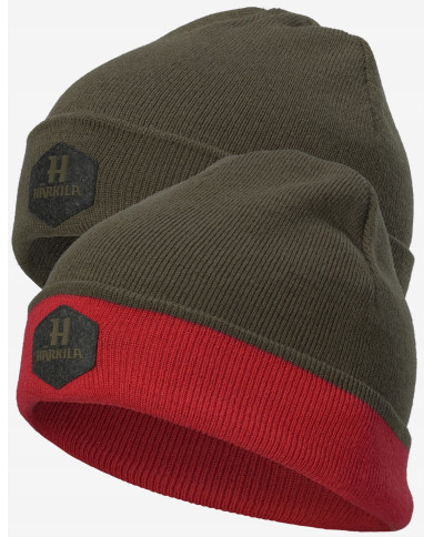CZAPKA HARKILA DRIVEN HUNT REVERSIBLE BEANIE WILLOW GREEN ONE SIZE 