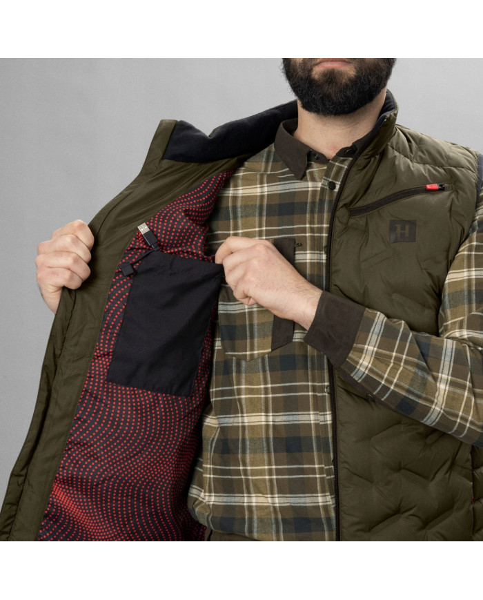 KAMIZELKA HARKILA Härkila clim8 Insulated waistcoat Willow green,XXL