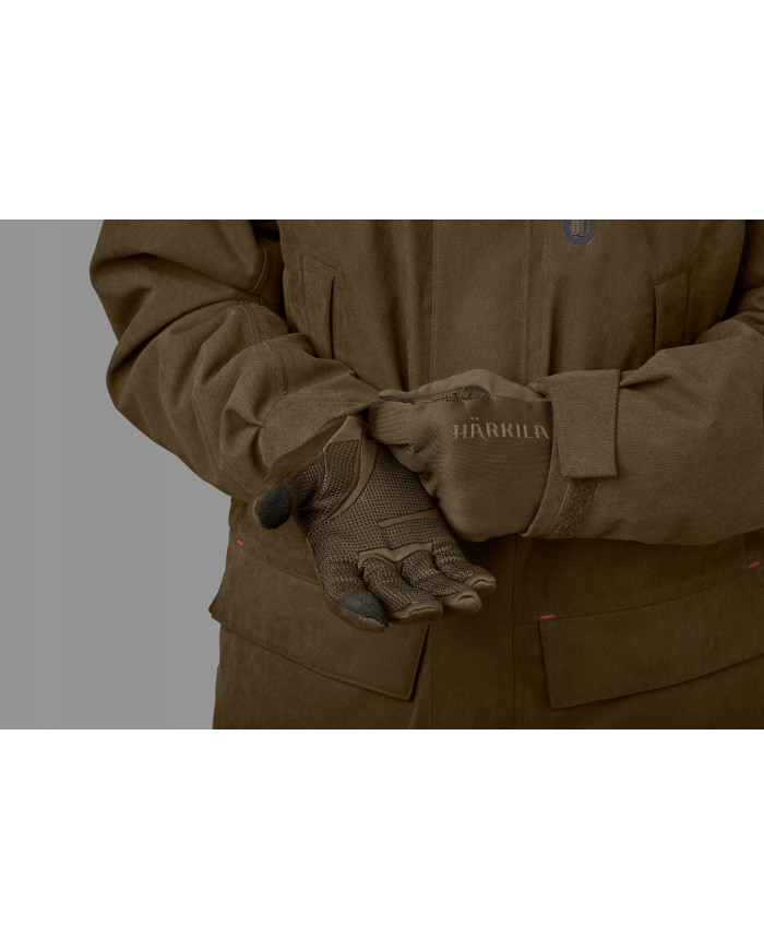 RĘKAWICZKI HARKILA Härkila Power Stretch gloves Shadow brown ,L
