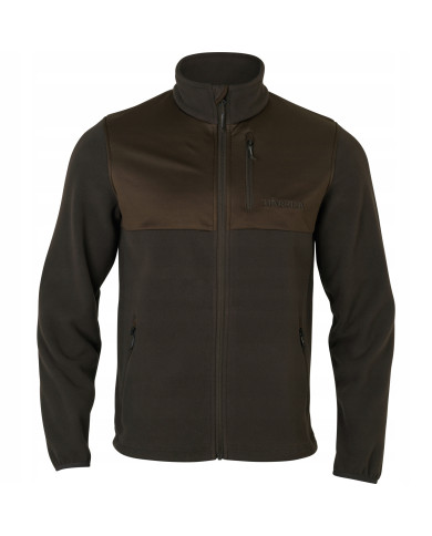 BLUZA POLAROWA Harkila Steinn fleece jacket Shadow Brown 3XL