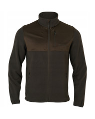 BLUZA POLAROWA Harkila Steinn fleece jacket Shadow Brown 3XL