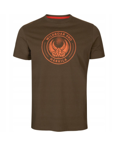 KOSZULKA HARKILA WILDBOAR PRO S/S T-SHIRT 2-PACK - LIMITED EDITION LIGHT WILLOW GREEN/DEMITASSE BROWN XL