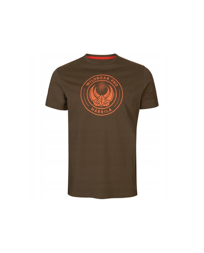 KOSZULKA HARKILA WILDBOAR PRO S/S T-SHIRT 2-PACK - LIMITED EDITION LIGHT WILLOW GREEN/DEMITASSE BROWN XL