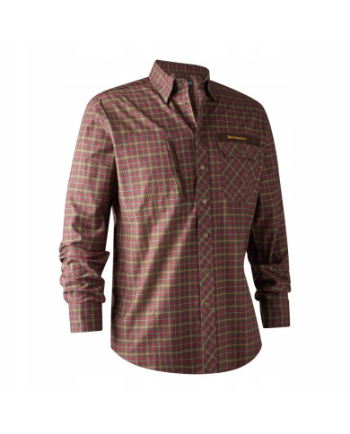 KOSZULA DEERHUNTER AIDEN SHIRT RED CHECK 41/42