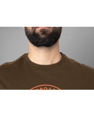 KOSZULKA HARKILA WILDBOAR PRO S/S T-SHIRT 2-PACK - LIMITED EDITION LIGHT WILLOW GREEN/DEMITASSE BROWN XL