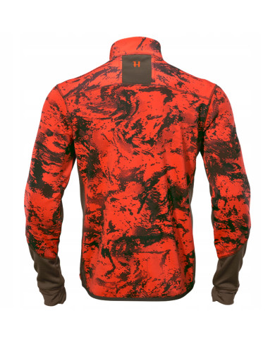 Bluza Harkila Wildboar Pro camo fleece jacket AXIS MSP®Wildboar orange/Shadow brown,XXL