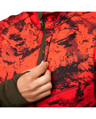 Bluza Harkila Wildboar Pro camo fleece jacket AXIS MSP®Wildboar orange/Shadow brown,XXL