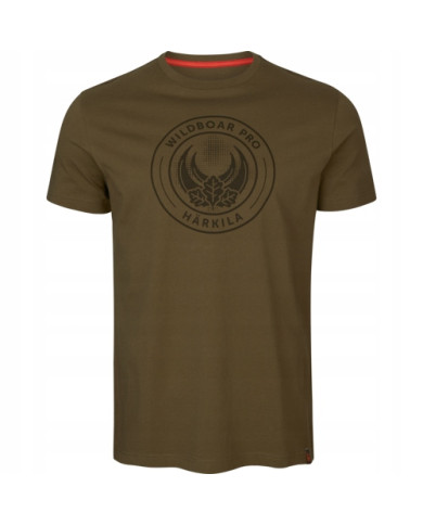 KOSZULKA HARKILA WILDBOAR PRO S/S T-SHIRT 2-PACK - LIMITED EDITION LIGHT WILLOW GREEN/DEMITASSE BROWN L