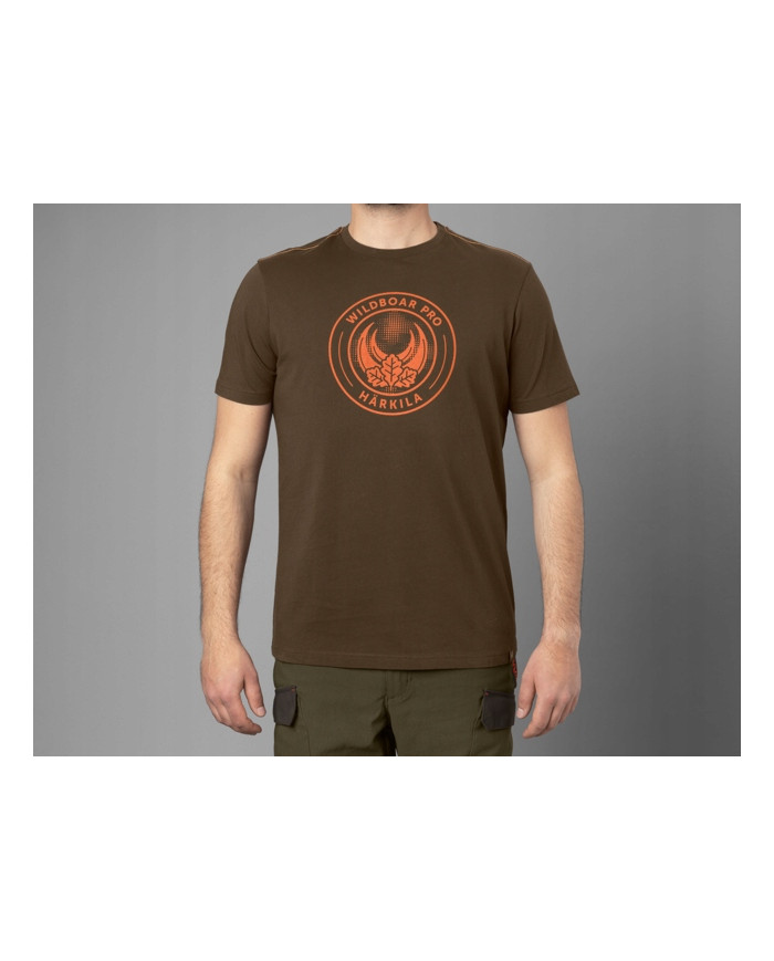 KOSZULKA HARKILA WILDBOAR PRO S/S T-SHIRT 2-PACK - LIMITED EDITION LIGHT WILLOW GREEN/DEMITASSE BROWN L