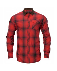 KOSZULA HARKILA Driven Hunt flannel shirt Red/Black check,XXL