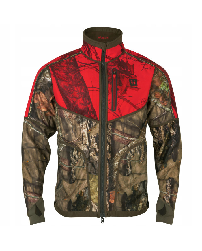 Bluza Harkila Kamko camo reversible WSP fleece jacket Hunting green/mossy oak break-up Country L