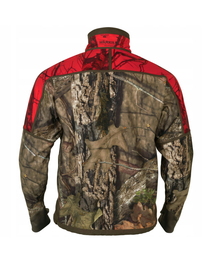 Bluza Harkila Kamko camo reversible WSP fleece jacket Hunting green/mossy oak break-up Country L