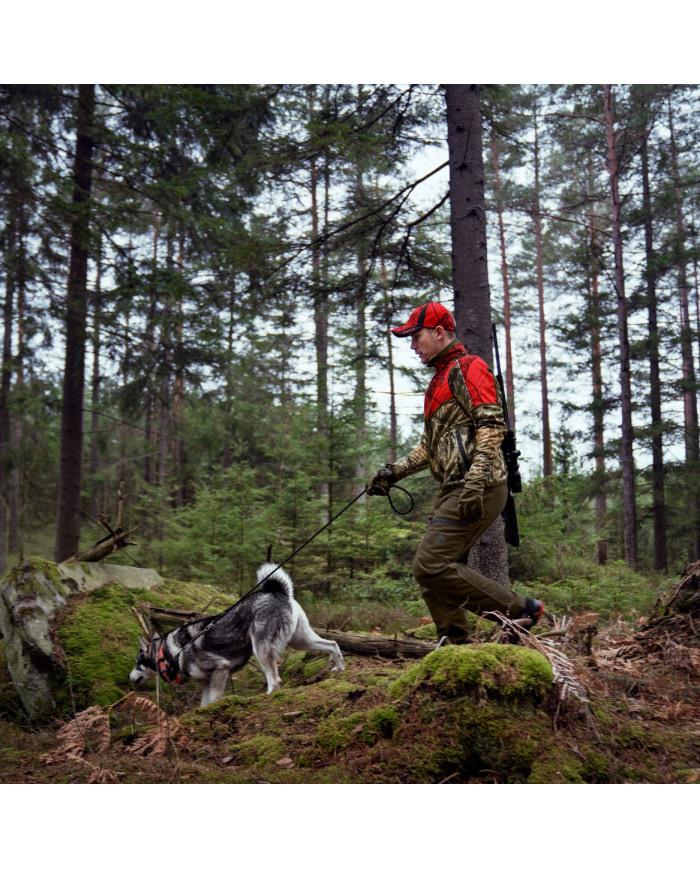 Bluza Harkila Kamko camo reversible WSP fleece jacket Hunting green/mossy oak break-up Country L