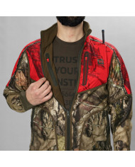 Bluza Harkila Kamko camo reversible WSP fleece jacket Hunting green/mossy oak break-up Country L