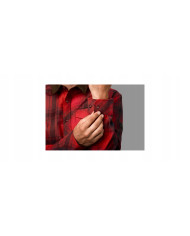 KOSZULA HARKILA Driven Hunt flannel shirt Red/Black check,XL
