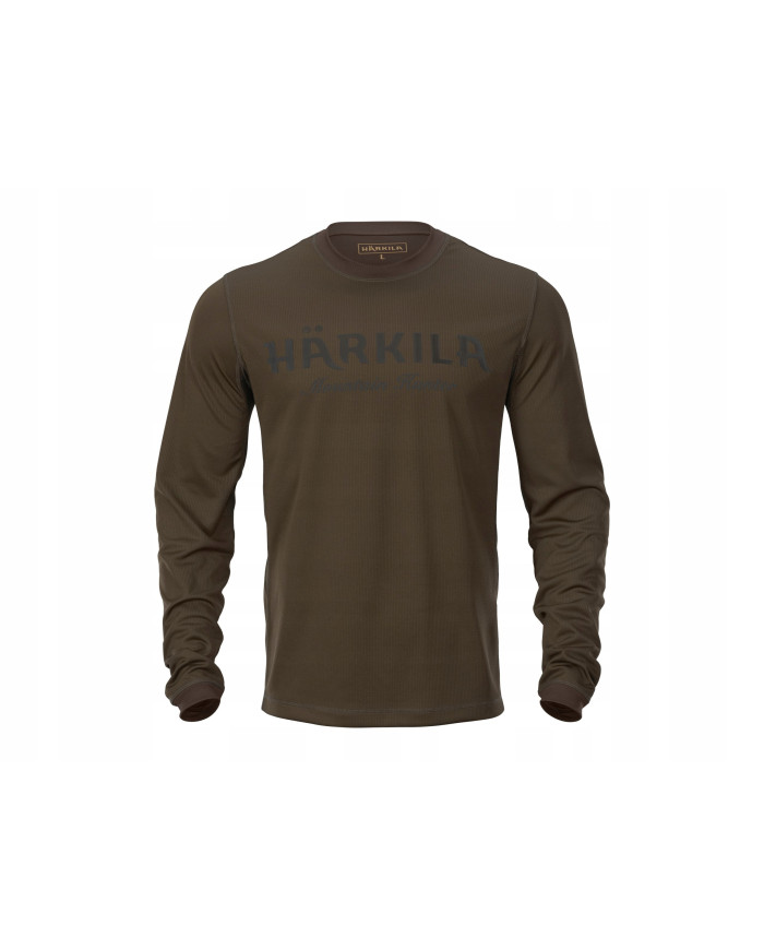 KOSZULKA HARKILA MOUNTAIN HUNTER L/S T-SHIRT HUNTING GREEN/SHADOW BROWN XL
