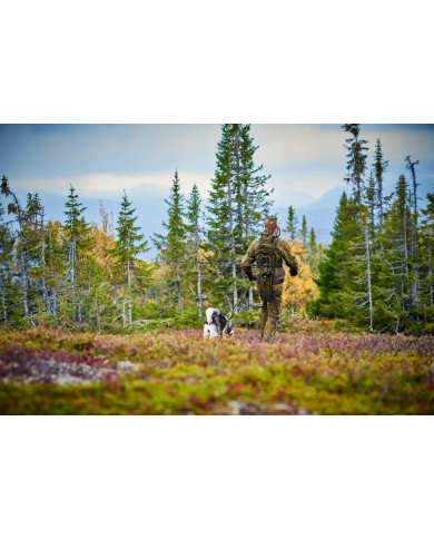PLECAK HARKILA ALTA RUCKSACK IN MELTON WOOL HUNTING GREEN 12L 