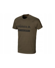 KOSZULKA HARKILA LOGO T-SHIRT 2-PACK WILLOW GREEN/SLATE BROWN M