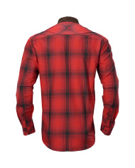 KOSZULA HARKILA Driven Hunt flannel shirt Red/Black check,L