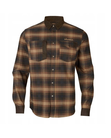KOSZULA HARKILA AIVAK L/S SHIRT BURGUNDY M