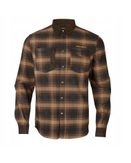 KOSZULA HARKILA AIVAK L/S SHIRT BURGUNDY M