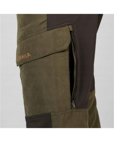 Spodnie Harkila SCANDINAVIAN TROUSERS WILLOW GREEN/DEEP BROWN 52