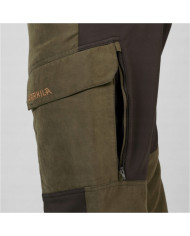 Spodnie Harkila SCANDINAVIAN TROUSERS WILLOW GREEN/DEEP BROWN 52