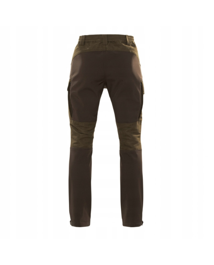 Spodnie Harkila SCANDINAVIAN TROUSERS WILLOW GREEN/DEEP BROWN 52