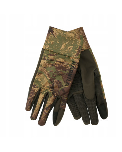 RĘKAWICZKI HARKILA DEER STALKER CAMO FLEECE GLOVES AXIS MSP FOREST GREEN L