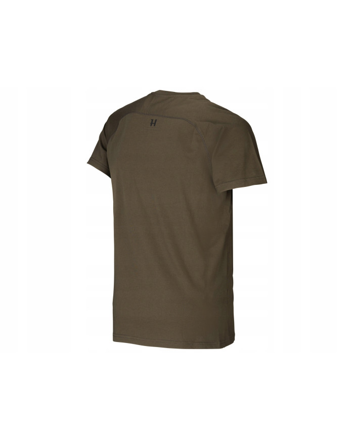 KOSZULKA HARKILA LOGO T-SHIRT 2-PACK WILLOW GREEN/SLATE BROWN XXL