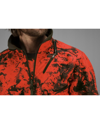 Bluza Harkila Wildboar Pro Reversible WSP jacket Willow green/AXISMSP®Wildboar orange,L