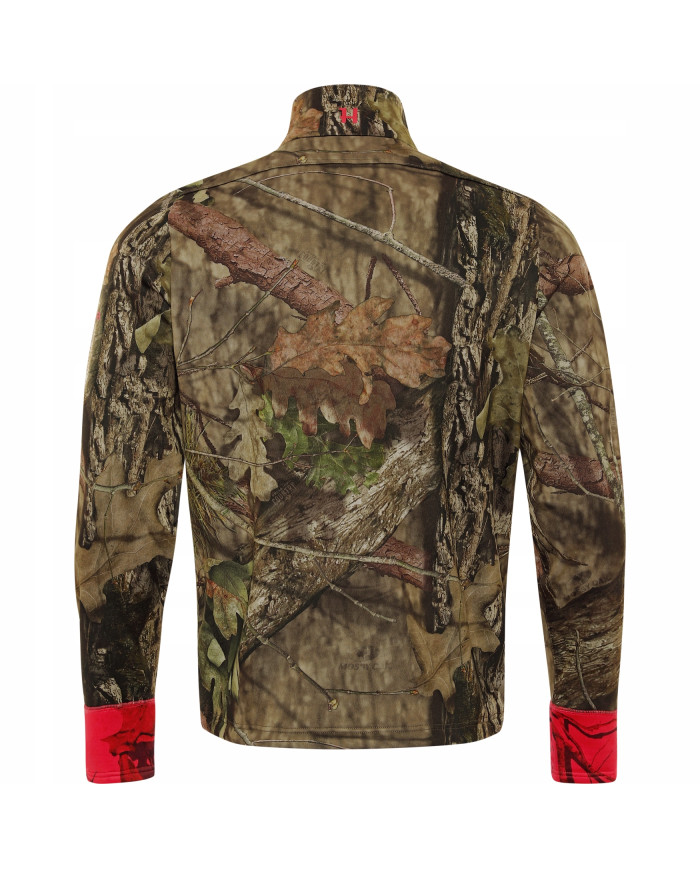 Bluza Harkila Moose Hunter 2.0 fleece jacket MossyOak®Break-Up Country®/MossyOak®Red,M